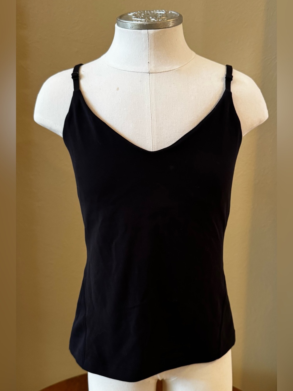 Lululemon Black V-Neck Spaghetti Strap Women's Tank Top